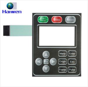 China Customized graphics overlay Membrane switch keyboard factory