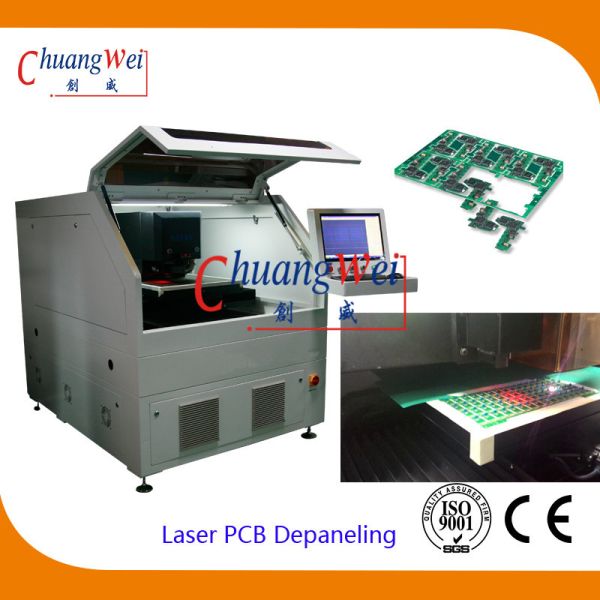 China PCB Laser Cutting Machine PCB Depaneling With High Precision For FR4 PCB Boards factory