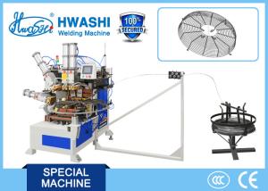 China Spiral Wire Looping Automatic Welding Machine For Industrial Fan Guard Mesh factory