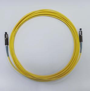 China MU MU Single Mode Fiber Optic Patch Cord 9 / 125um For Telecommunication factory