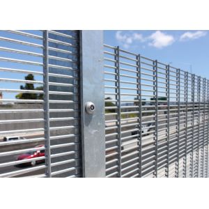 Pvc Coating ety Guardrail Prevents Climbing Prison Mesh Fencing