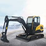 Super Power 4 Ton Mini Excavator Saving Energy Compact Small Digger Machine