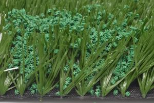 China Injection Molding Realistic Green Artificial Grass Rubber Granules factory