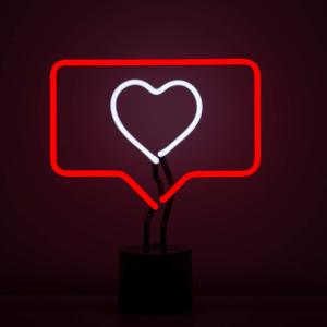China 13x11 Like Neon Light Desk Lamp ABS Input 220v White on sale