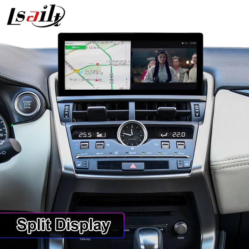 Lsailt 10.25 Inch Android Carplay Multimedia Screen for 2014-2017 Lexus NX 200t NX300h NX200T