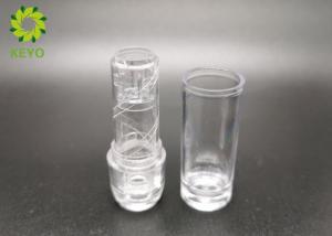 China Round Shape Transparent Empty Lipstick Containers Top Filled 5 Grams Capacity factory