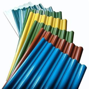 China 30 28 22 26 Gauge Galvanized Corrugated Sheet Metal Roofing Gi Gl Ppgi Ppgl ASTM 120g factory
