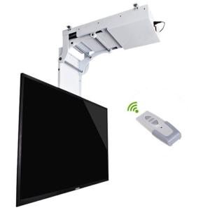 China 32 - 70 Inch Universal Intelligent Remote Control TV Hoisting Bracket / LCD Video Living Room Hidden Bracket factory