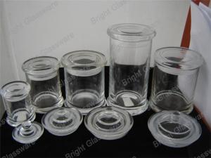 China wholesale clear 3OZ-21OZ glass jar with cheap price in stock factory