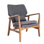 Upgrade Your Park Experience with this Modern Designer Wooden Armrest Recliner