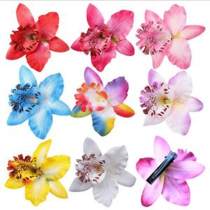 China Various Fashion Colorful Flower Hair Clips factory