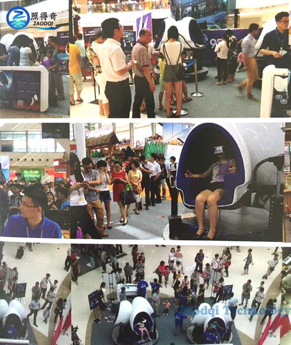 Flexible movement 9D VR mobile 9d cinema VR no need installation