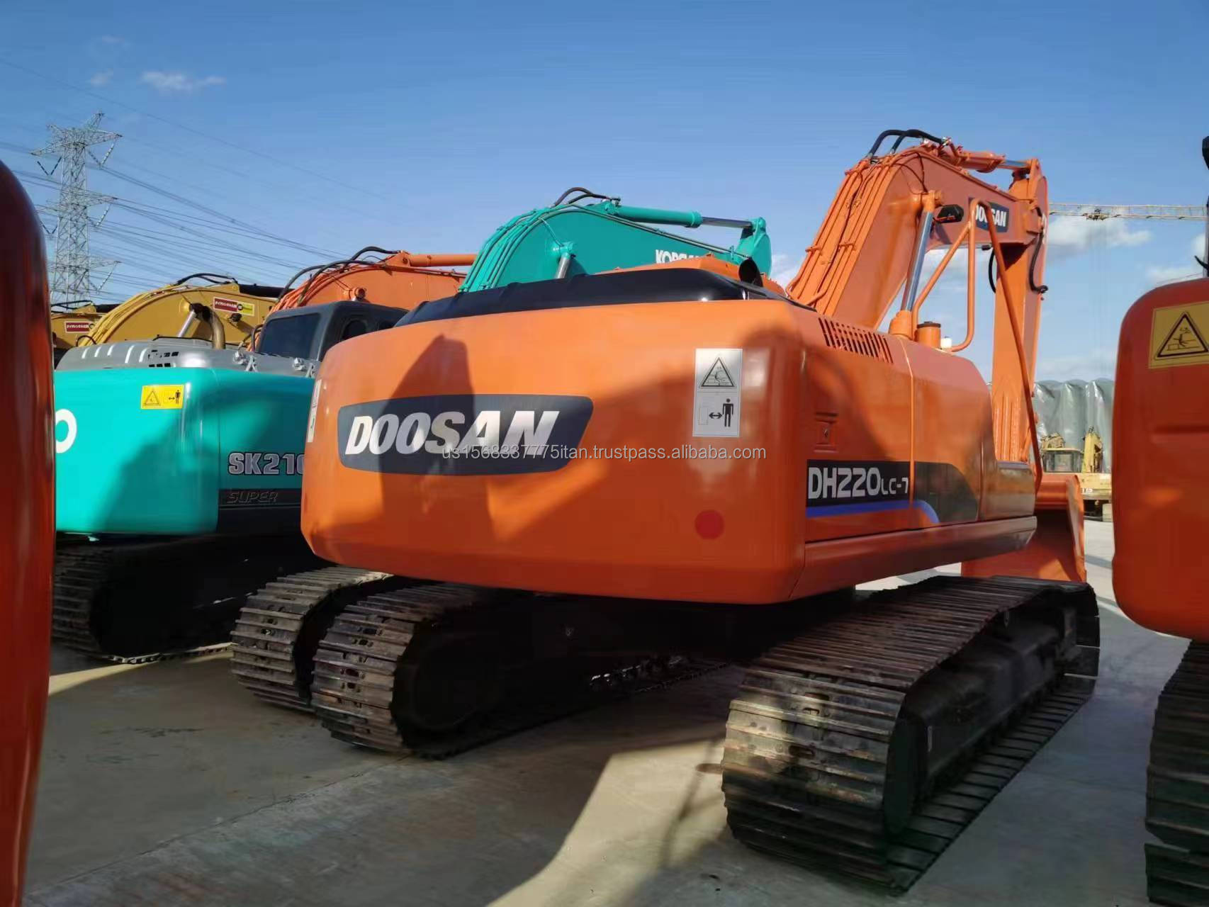 Low Hours 2016 Doosan Excavator 5.5TON DH55 for Construction at Affordable from Korea