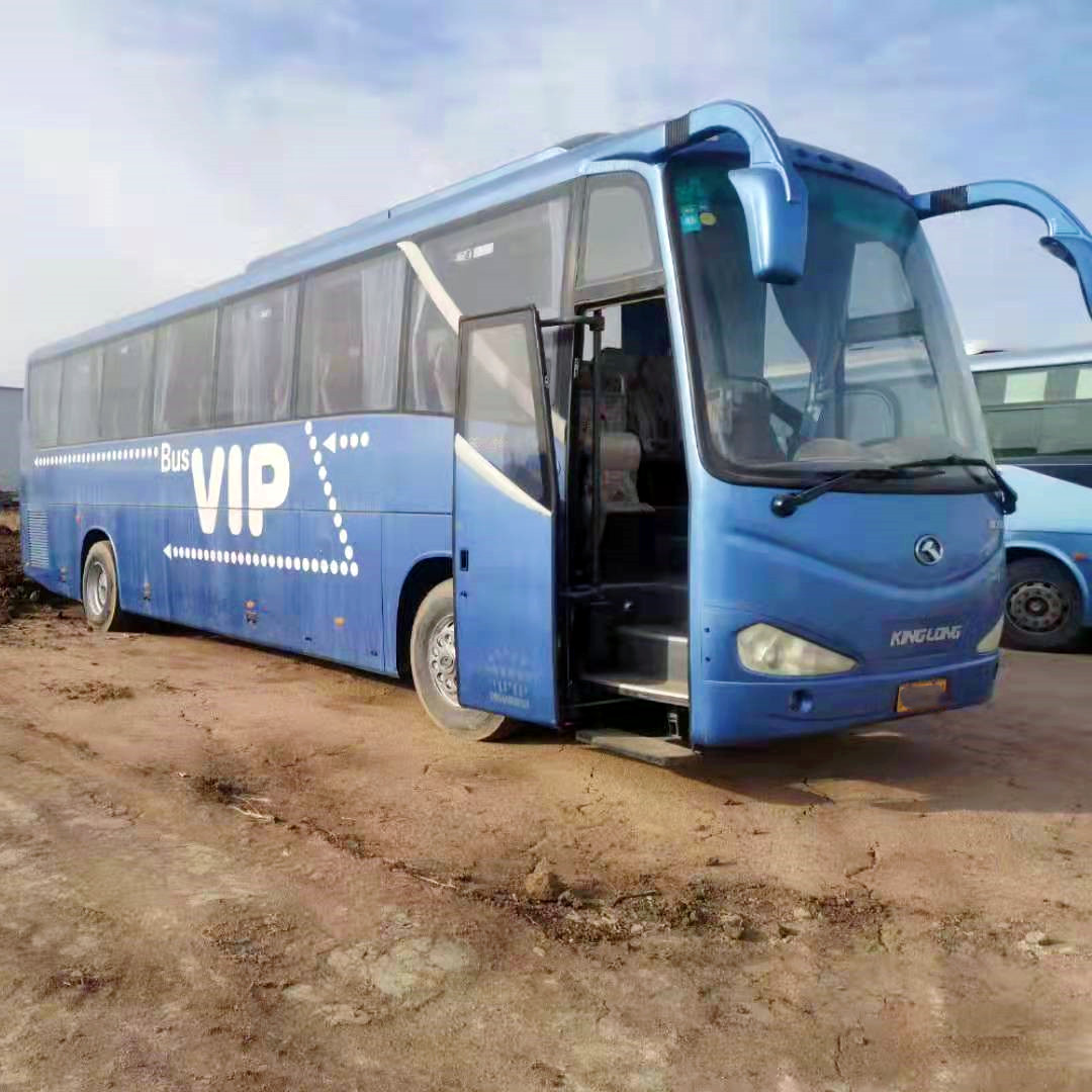 51 Seats Euro 2 Africa Used Coach Bus for Long Transportation in Manual Transmission