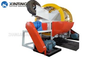 China Waste Tire Double Shaft Shredder High Efficiency factory