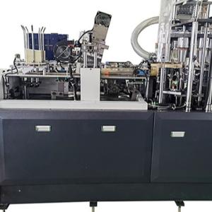China 80-100pcs Per Min Tissue Converting Machine Automatic Paper Cup Machine 8KW factory