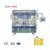 China SS316 PLC Control Capper Wet Glue Paper Label Bottle Oil Filling Machine For Edible Oil factory
