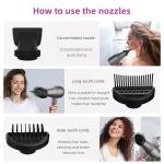 Professional salon hair dryer with super strong wind speed and scientific hair