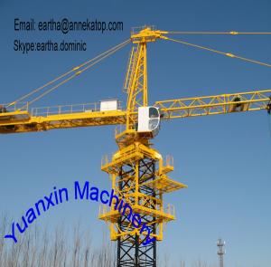 China Small type crane 6010 tower crane with 6t load factory