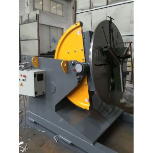 Welding Positioner Turning Table Use 500 Diameter Welding Chuck , Loading