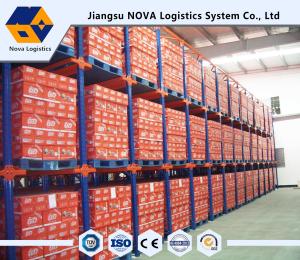 China Warehouse Storage Drive In Pallet Racking Guaranteed by ISO CE / Jiangsu NOVA factory
