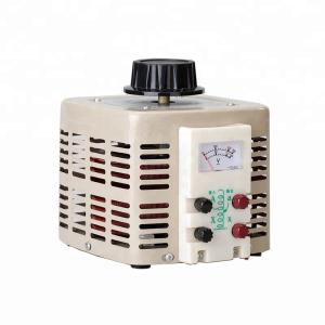 China TDGC2 Single Phase 2KVA Voltage Regulator Household 220V 8 Amp Variac factory