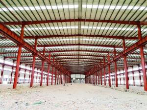 China Large Space Structural Steel Warehouse Industry Modern Logistics Buildings factory