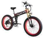 1000w Fat Tire Folding Electric Bike SMLRO With Hydraulic Disc Brake