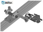 Long Stroke Sheet Metal Gripper , Servo Motor Gripper Easy Adjustment