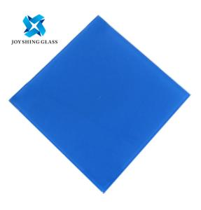 China 3mm-6mm Coated Dark Blue Reflective Float Glass For Windows / Building factory