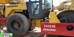 10Ton Weight Yellow and Red Color Sing Drum Road Roller Used Construction
