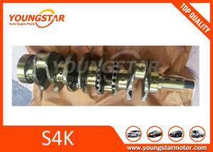 China S4K 4W3989 4W3579 Forged Steel Crankshaft S4KT Crankshaft Forklift ENGINE PARTS factory
