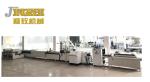 Automatic Hot Melt Adhesive Coating Machine IXPE EVA Film For SPC WPC Flooring