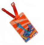 Cool Canton Tower Soft PVC ID Name Label Luggage Tag / Suitcase Name Tag For
