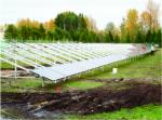 PV aluminium Alloy Stainless Steel Solar Panel System Ground Mounting Solar