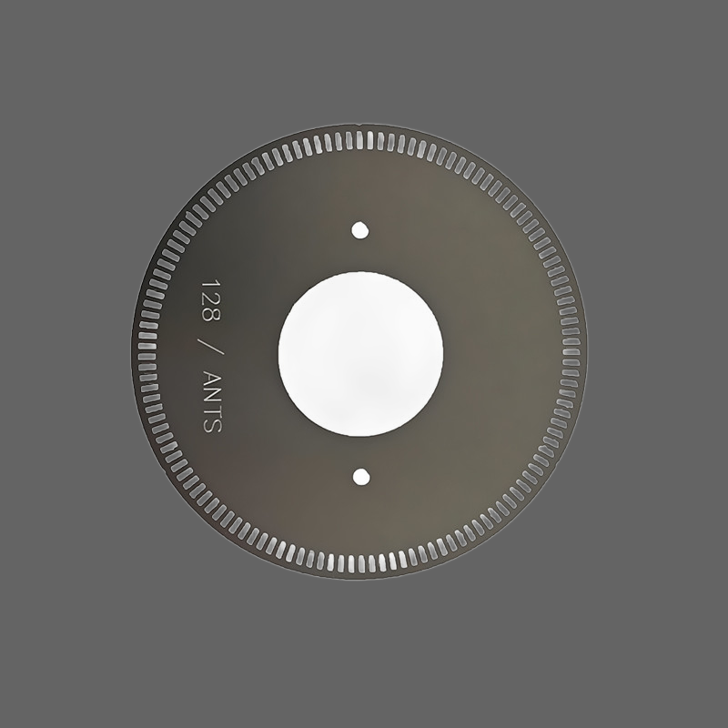 Chemical etching stainless steel encoder disk for optical encoder sensor