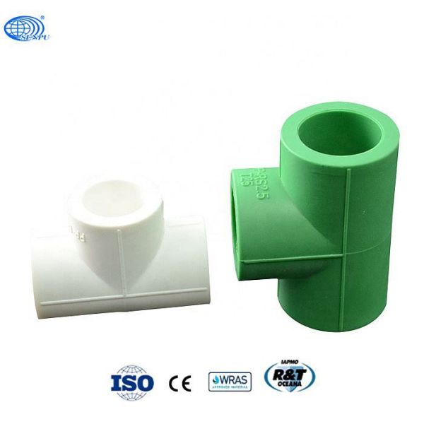 PPR Plastic Pipe Fittings PPR Equal Tee