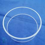 Customized High Purity Transparent Polished Clear Glass Tube Furnace