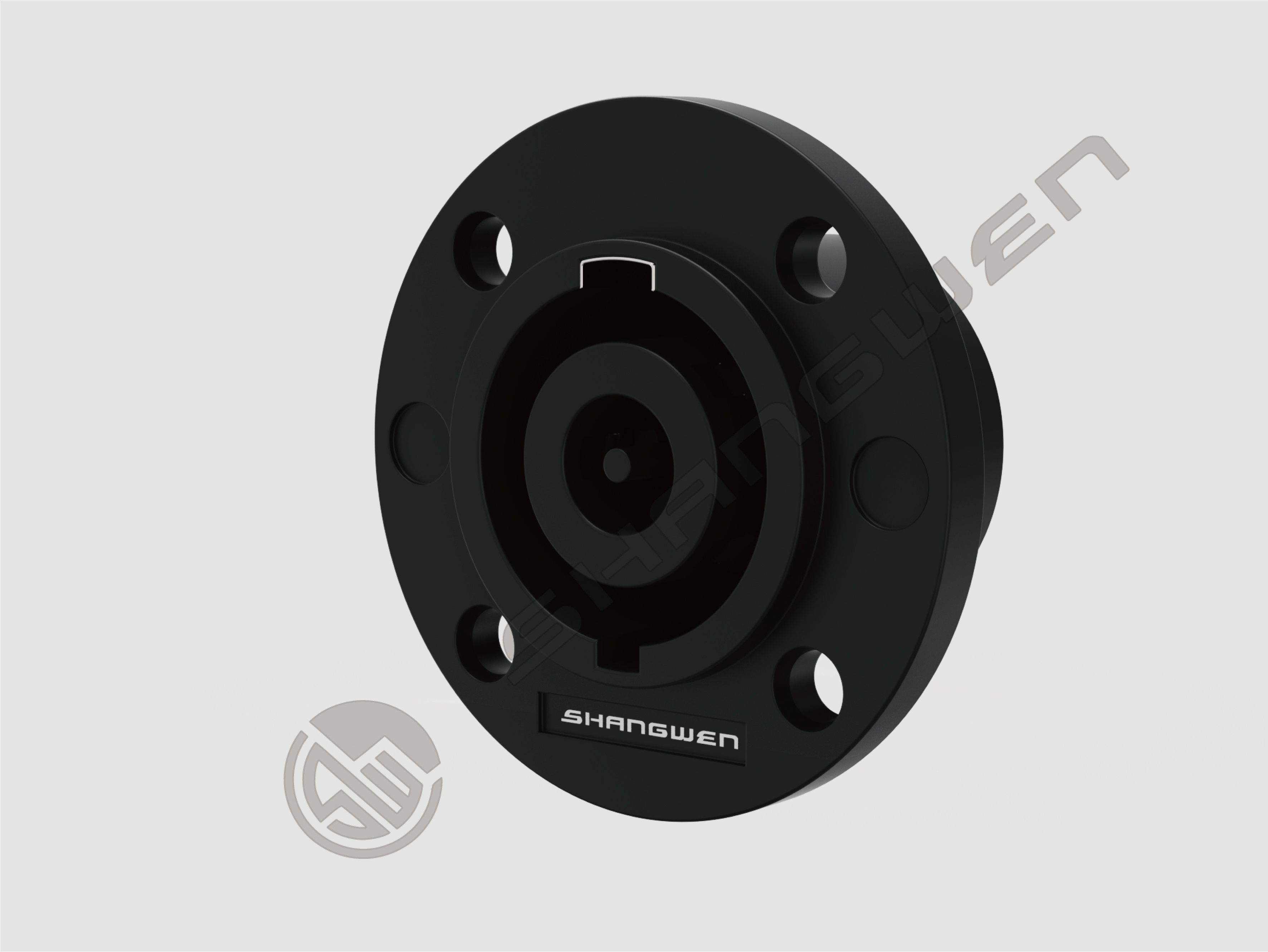 Quick Lock Rugged Durable 8 Pore 8 Pin Male Socket Chassis Industrial Electronics Accessories Loudspeaker Connector Types