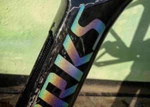 China Lightweight Bicycle Frame Decals For Decoration OEM / ODM Available factory