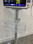 Veterinary Aviation Aluminum Matieral Patient Monitor Trolley With 3 Inch Silent