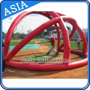 China Batting Backstop Large Inflatable Tents For Baseball Field Or Playground factory