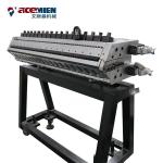 PVC ASA Corrugated Sheet Roll Forming Machine Twin Wall Hollow Roofing Tile