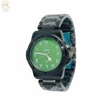Customized LOGO Quartz Wrist Watch for ODM LOGO Acceptance in Silver / Black /