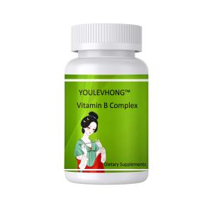China Biotin for Hair Skin and Nails with 7 Essential Vitamin B Complex Helps Metabolize Carbohydrates Daily Supplement factory