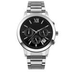 Big Face Men Stainless Steel Wrist Watches With Japanese Movement , SGS