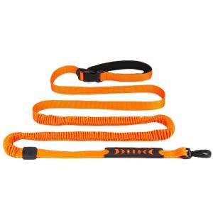China Custom Multi Functional Pet Leash Hands Free Dog Leash Crossbody Leashes factory