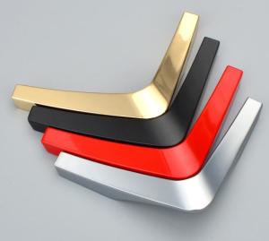 China Zinc Alloy Cabinet Handle and Knobs 64/96mm Hole Distance 81mm Handle Width factory