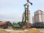 220kN.M Rotary Borehole Drilling Machine KR220C 66t Dril Depth 64 / 51m 35 Mpa