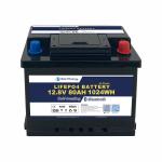 Light Weight Design Easy To Install 3000 Cycles 12V80Ah LiFePo4 Battery For Boat